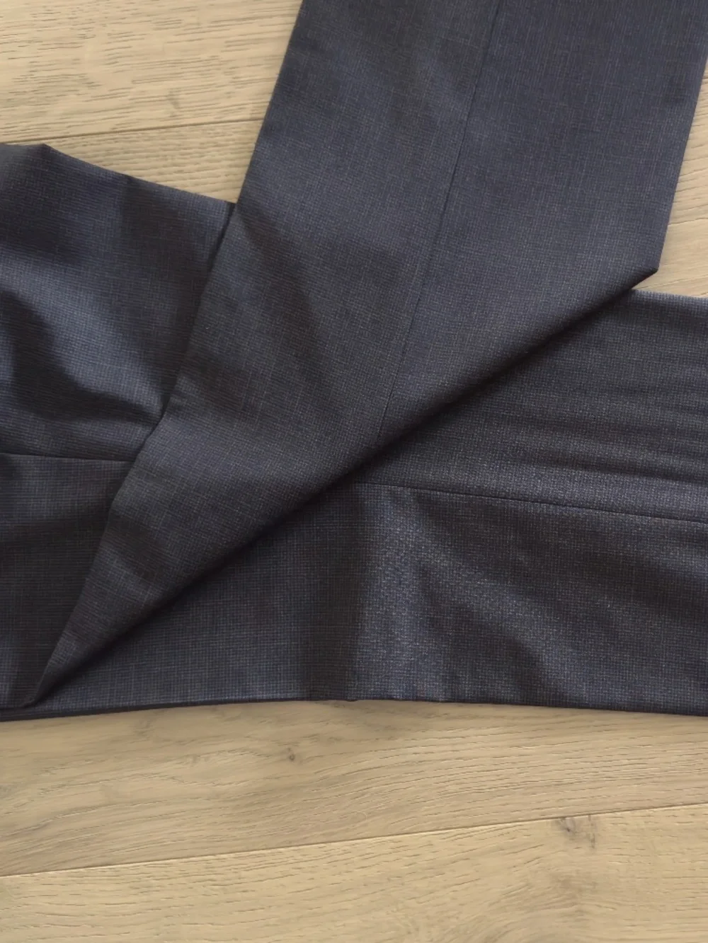 Banana Republic Men's Dress Pants - Brown Houndstooth - Wool - Size 32x30 Slim